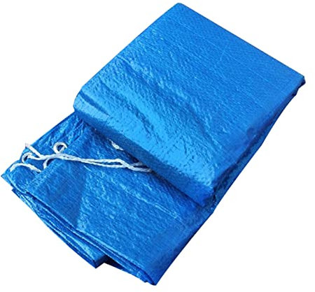 KITANDOVE Poolabdeckung wasserdichte Schutzplane Für Rahmen Und Aufblasbare Pools Blau Und Regenschutz Für Ihre Familie Und