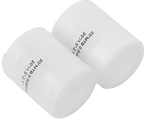 Bnineteenteam 2PCS Fahrradreifen-Liner-Gürtel, Weißes Polyurethan 20-Zoll-Fahrradreifen-Liner Pannensicherer Gürtel Reifenschutzpolster Mountain Road Cycling-Zubehör (Anti-Krawattenband
