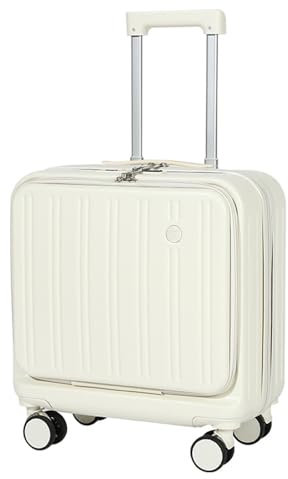 VHVYWY 18 Inch Smart Luggage Set with Cup Holder and USB Port, Hardside Luggage with Spinner Wheels Expandable & TSA Lock for Business/Travel 03