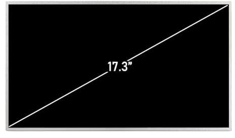 TECHNOLOGYVS 17.3 REPLACEMENT LAPTOP LCD DISPLAY SCREEN FOR LP173WD1(TL)(E1) 1600×900 HD+ LED 40 PINS CONNECTOR