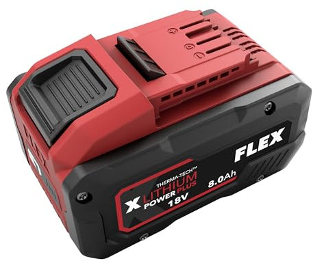 FLEX AP 18/8.0 Akku-Pack Li-Ion Power Plus 18 V, 8.0 Ah, Werkzeugakku mit Therma-Tech Technologie, Ersatzakku mit Ladezustandsanzeige 532748