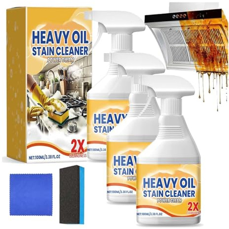 Liapu Heavy Duty Fettlöser-Spray, Liapu Küche Schwerölreiniger, Liapu Fettentferner, Allzweck-Küchen-Schweröl-Reinigungsmittel, Reinigung Küchenölflecken Spray (3)