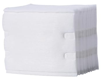 Dischetti di Cotone per Viso 220 Pezzi, Bianco, Doppia Faccia