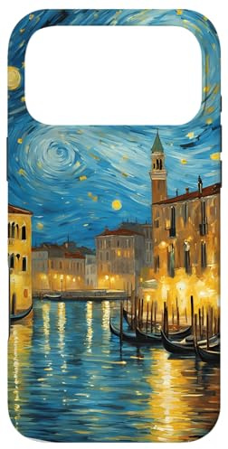 Hülle für iPhone 17 Pro Max Venedig Italien Van Gogh Venetien Reisen Gemälde Retro Stil