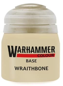 Warhammer Colour Base: Wraithbone 12ml Acrylic paint