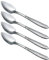 Zicome Grapefruit Spoons, Stainless Steel, 6-2/5-Inch, Set of 4 (Clover)