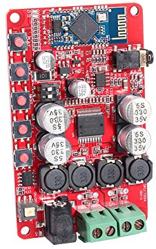 TDA7492P Amplificateur audio stéréo sans fil Bluetooth 4.0 Module récepteur (avec version AUX + interrupteur)