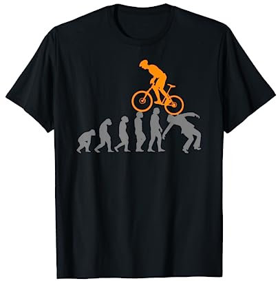 Evolution MTB Mountainbike Zubehör Fahrrad Bike lustiges fun T-Shirt