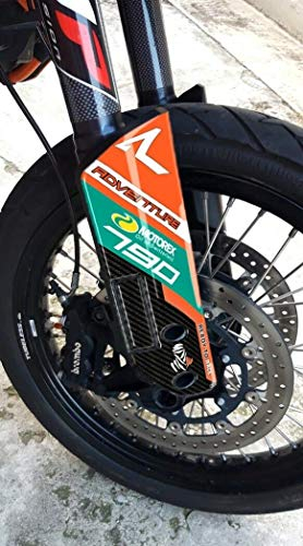 labelbike - 3D Aufkleber GABELSCHUTZ für MOTORRÄDER kompatibel mit KTM 790 Adventure R