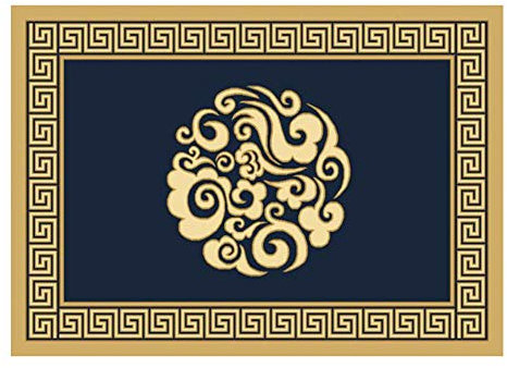 Alfombra Sala de estar dormitorio mesa de café sofá alfombra Alfombra retra china clásica Decoración hermosa del modelo Lavado a máquina Limpieza en seco Múltiples estilos disponibles Cocina Sala Esta