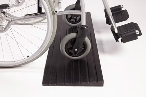 The Ramp People Gummi Schwellenrampe für Rollstühle 4mm - 70mm (32mm (100x32x3,2cm LBH))