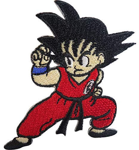 ELLU Anime Patch Embroidered Badge Iron Sew On T Shirt Jeans Bag Jacket Cap Japanese Cartoon Embroidery Applique Motif Decal