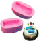 WonDerfulC 3D Fondant Sports Car Silicone Cake Mould, Racing Shape Chocolate Mooncake Cake Cup Making Moulds, Birthday Cake Gift for Children (2pcs Small Cars)