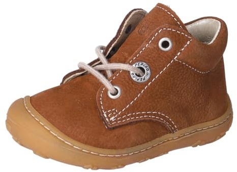 RICOSTA Mädchen und Jungen Stiefel Cory, Kinder Lauflernschuhe, Weite: Schmal, lose Einlage, terracare, schnürer, Halbschuhe, Curry (260), 24 EU