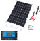 YIHEMEI Kit Panneau Solaire 50W/80W/100W, Monocristallin Flexible (Haute Efficacité), Contrôleur Charge (10A-60A), pour Recharge Batterie Voiture 12V, Camping, Bateau & Aventure,10Acontroller-100W