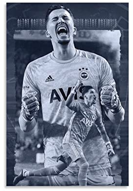 Enartly Leinwand Wandkunst Malerei Altay Bayındır Fenerbahce S.K. Lustiges Poster auf Leinwand und modernes Familienschlafzimmerdekor-Poster 30x50cm Kein Rahmen