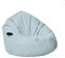 Momiralland Sitzsack Tropfenform Kastanie - für Kinder & Erwachsene – Indoor wie Outdoor da er Wasserfest ist– füllung EPS Perlen. (Grau, XXL - Durchmesser 88 cm für Erwachsene)