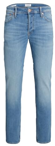 JACK & JONES Herren Jeans JJIMIKE JJORIGINAL AM 783 Plussize - Relaxed Fit, Größe:44W / 36L, Farbvariante:Blue Denim 12235400