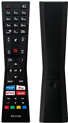 JVC LT-32C600 LT-43C700 RM-C3338 Smart LED-Fernseher YouTube Netflix