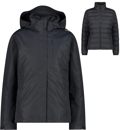 CMP Damen Doppeljacke titanio 40