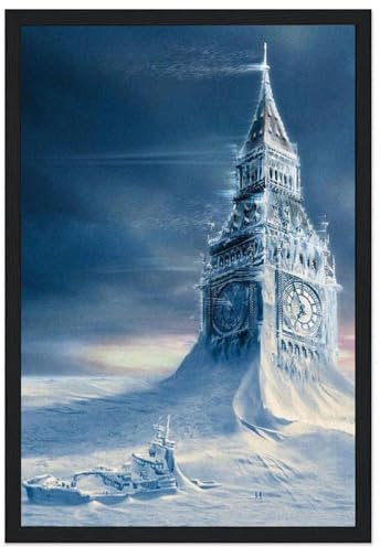 ceok The Day After Tomorrow Filmposter Wandkunst Dekor Druck Bild Gemälde für Wohnzimmer Schlafzimmer Dekoration 20 x 30 cm Stil