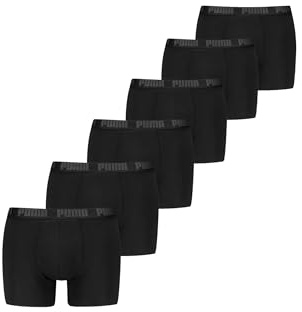 PUMA Basic Everyday Herren Boxershorts Unterhose 6er-Pack