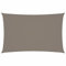 LAPOOH Toldo de Vela Rectangular de Tela Oxford Gris Taupe 5x8 m, Toldo Vela, Toldos Exterior Terraza, Toldo para Sombra, Lona Sombra Exterior, Toldos para Patio