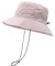 lifwimner Sonnenhut Damen Herren Fischerhut mit Kinnriemen Wasserdichter Eimer Damen Schnell Dry Packable Hut Sommer Outdoor Aktivitäten (Hellrosa)