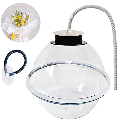 JINGEDD DIY Ballon Stopfmaschin Bausatz,Ballon Expander Extractor für Ballon Rose Bouquet Hochzeit Weihnachten Geburtstag Party Geschenk Kunst Ballons Füllung Dekoration Versorgung