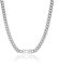 UMAGICBOX Personalised Initial Choker Necklace | 18K Plated Dainty Letter Pendant | Adjustable Waterproof Chain 14-16 | Elegant Women's Jewellery for Daily Wear & Special Occasions (Silver)