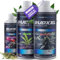 BUDXXL Dünger Set - Grow, Bloom, Blüte Booster - Made in Germany - Konzentrat mit Düngeschema, Growdünger für Wachstum und Blüte speziell für Cannabis, Ökologisch und vegan (2,5 Liter)
