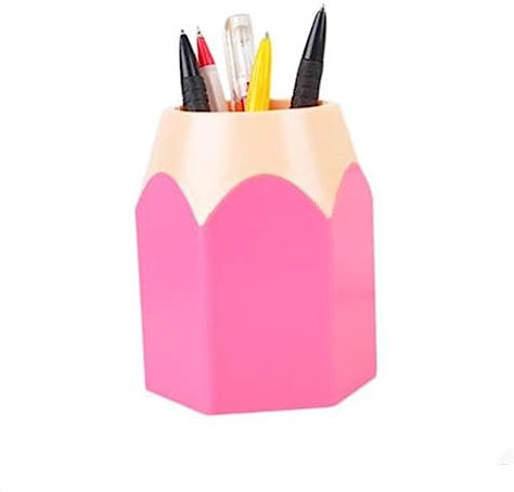 CAXUSD Pencil Tip Holder Plastic Material Creative Desk Accessory for Organizing Pens and Pencils for Home Office Study Use