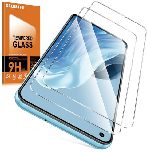 Oelrstfe Verre Trempé pour Oppo Find X5 Lite 5G 2 Pièces,Film de Vitre Protection écran Dureté 9H Anti Rayures Sans Bulless Ultra Transparent HD Haute Sensibilité Protecteur D'écran