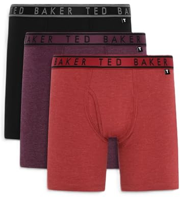 Ted Baker Men's Ted Baker 3-pack Cotton Boxer Brief Boxer Briefs
