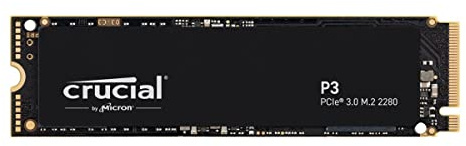 Crucial SSD P3 M.2 4TB PCIe Gen3x4 2280 Tray (Renewed)