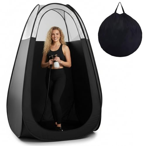 Tenda abbronzante spray Tenda abbronzante pop-up portatile Cabina per la privacy istantanea con borsa per il trasporto per il cambio della doccia esterna