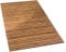 Kleine Wolke Holzmatte Level Badteppich, 100% Bambus, Natur, 80 x 50 cm