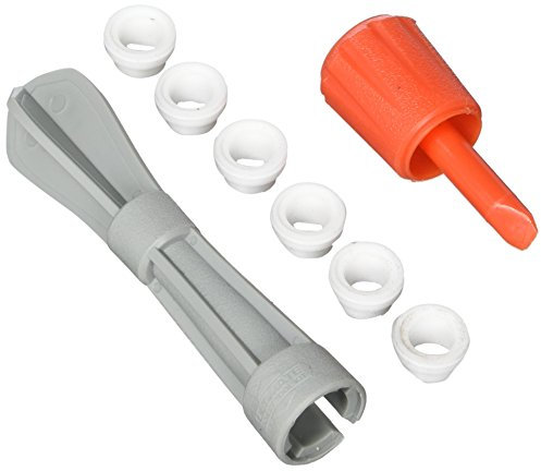 Ginsey 00105 One Toilet Seat Tightening Kit, Gray, 1