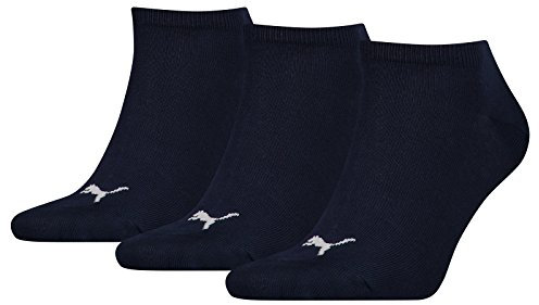 PUMA SNEAKER PLAIN 3P, Calzini, Unisex - Adulto, Navy, 47-49