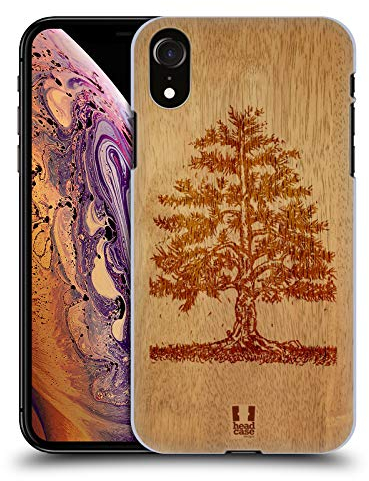 Head Case Designs Arbre Art en Bois Coque Dure pour l'arrière et Fonds D'Écran Design Assorti Compatible avec Apple iPhone XR