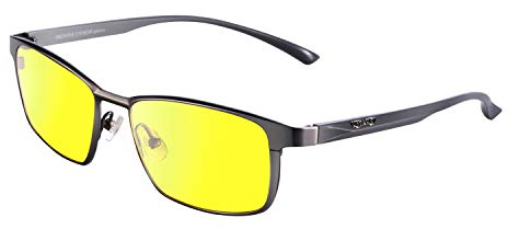 PRiSMA WiESBADEN DRiVE Blaulichtfilter-Brille - für Autofahrer und Motorradfahrer bei Tag und Nacht - bluelightprotect - WB923D