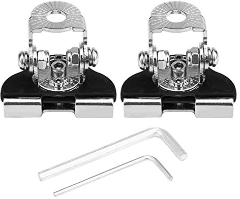 Auto Arbeitsscheinwerfer Halterung, 2 Stücke Universal Edelstahl Motorhaube LED Arbeitsscheinwerfer Halterung Off Road Arbeitsscheinwerfer Halterung