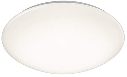 Reality Leuchten LED Deckenleuchte Pollux R67831101, Kunststoff weiß, inkl. 12 Watt LED, Bewegungssensor, Durchmesser 27cm