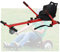 Hoverboard, Fixation Réglable Hoverkart, Fixation De Siège Hoverboard, pour Scooter électrique pour Enfants avec Siège Compatible avec Tous Les Hoverboards, Red