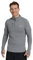 DANISH ENDURANCE Langarm-Funktionsshirt Herren, Sport-Shirt, Zip XL Grau Mélange
