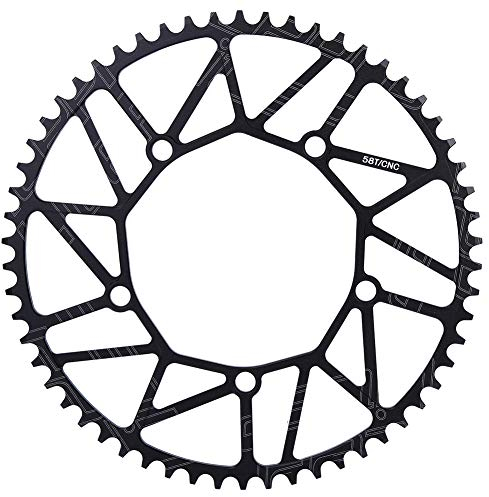 58T rundes ovales Fahrradkettenblatt, schmale breite Kettenblätter 130 BCD für Rennrad Mountainbike MTB