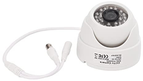 Hosie Telecamera di Sorveglianza Clear Image 12V Telecamera CCTV Analogica 4 in 1 da Esterno per Interni
