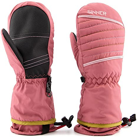 Sinner Guantes marca modelo STRATTON MITTEN - PINK - 9-10 year