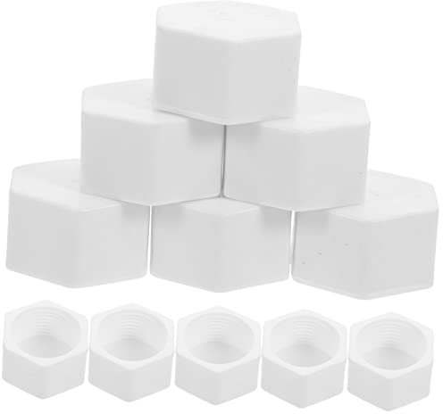 Supvox 20 Stücke 1 Zoll Hexagonal End Kappe Wasser Schlauch Ppr Fitting Saver Für Garten Expansion