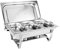 WäRmebehäLter Chafing Dishes SpeisenwäRmer Edelstahl WarmhaltebehäLter KüChe SpeisewäRmer Buffet Catering Party Set EinsäTze Speisenwarmer Rechaud 3X Edelstahl Warmhaltebehälter Dish 9L